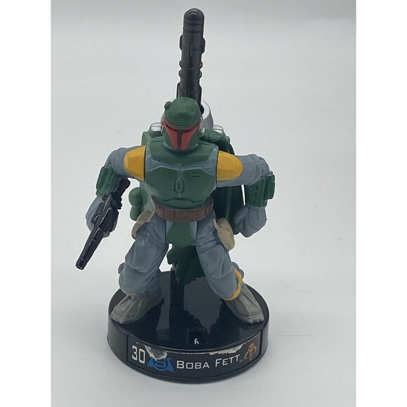 Star Wars Attacktix Lot 13 Pieces Number 30 Han Solo Wookie Captain Darth Boba - Picture 13 of 16